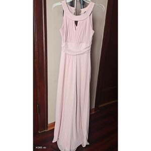 Simple soft pink dress